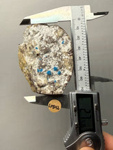 Load image into Gallery viewer, Rare Electric Blue Pentagonite on Druzy Matrix – Collector Mineral Specimen | India
