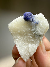 Load image into Gallery viewer, Afghan Lazurite Specimen | Deep Blue Lapis-Grade Crystal on Matrix | Collector Display Mineral