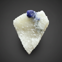 Load image into Gallery viewer, Afghan Lazurite Specimen | Deep Blue Lapis-Grade Crystal on Matrix | Collector Display Mineral