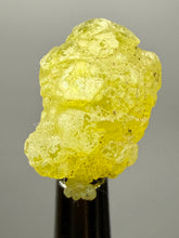 Load image into Gallery viewer, Vibrant Yellow Brucite Thumbnail Mineral Specimen | Collector Crystal from Killa Saifullah District in Balochistan Province, Pakistan