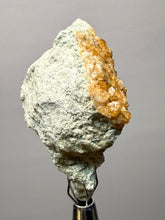 Load image into Gallery viewer, Hessonite Garnet Cluster on Matrix – Natural Collector Specimen from Pakistan | High-Grade Orange-Red Garnet Crystals