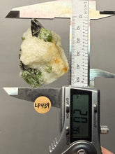 Load image into Gallery viewer, Electric Green Diopside on Quartz – Collector Mineral Specimen (Gilgit-Baltistan) Pakistan