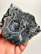 Load image into Gallery viewer, Mystical Turkish Stick & Eye Agate with Intriguing Inclusions – Great Banding and Eyes