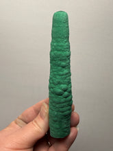 Load image into Gallery viewer, 5.3” High-Grade Malachite Stalactite “Cave” Formation | DR Congo | Mineral Collector Specimen