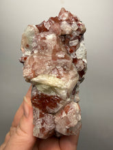 Load image into Gallery viewer, Rare Red + Green Apophyllite Crystal Cluster – High Grade Collector Mineral Specimen | India