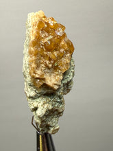 Load image into Gallery viewer, Hessonite Garnet Cluster on Matrix – Natural Collector Specimen from Pakistan | High-Grade Orange-Red Garnet Crystals