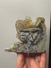 Load image into Gallery viewer, 4.5” Polished Native Copper in Chrysocolla and Botryoidal Chalcedony — Display Specimen (Indonesia)