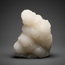 Load image into Gallery viewer, High-Grade “Dream Cloud” Druzy Chalcedony Stalactite — Maharashtra, India (Collector Display Specimen)