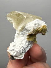 Load image into Gallery viewer, Rare Druzy Golden “Diamond” Calcite on Zeolite Matrix — Maharashtra, India | Collector Cabinet Specimen