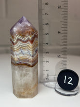 Load image into Gallery viewer, Amethyst and Agate Obelisk Tower