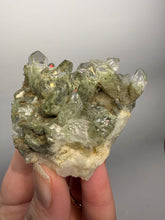 Load image into Gallery viewer, Chlorite-Included Quartz Cluster (Green Phantom Quartz) | Pakistan Mineral Specimen
