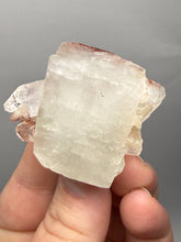 Load image into Gallery viewer, Lustrous Apophyllite over Red Heulandite (Zeolite Pocket) — Deccan Traps, Maharashtra, India