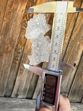 Load image into Gallery viewer, Clear Gem Apophyllite Encrusted Stalactite • Maharashtra, India