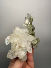 Load image into Gallery viewer, Chlorite-Included Quartz Cluster (Green Phantom Quartz) – Pakistan Mineral Specimen