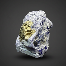 Load image into Gallery viewer, Afghan Lazurite Specimen | Deep Blue Lapis-Grade Crystal on Matrix | Collector Display Mineral