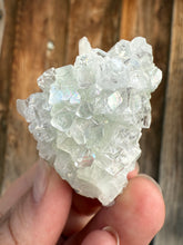 Load image into Gallery viewer, Light Mint Green Radial (Disco Ball) Apophyllite + Pink Stilbite • Maharashtra, India