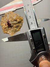 Load image into Gallery viewer, Naturally Faceted Zircon Crystal on Pegmatite–Quartz and Biotite Matrix • Pakistan Mineral Specimen