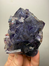 Load image into Gallery viewer, High Grade Purple YGX Fluorite Cluster – Yaogangxian Mine, Hunan, China | Collector Mineral Specimen