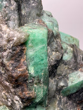 Load image into Gallery viewer, Emerald Variety Green Beryl on Matrix | Northern Bahia, Brazil | Collector Mineral Display Specimen