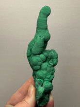 Load image into Gallery viewer, 5.5” High-Grade Malachite Stalactite “Cave” Formation | DR Congo | Mineral Collector Specimen