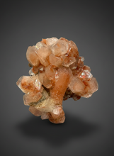 Load image into Gallery viewer, Rare Red Druzy Apophyllite with Red Stilbite Cluster | India | Collector Mineral Specimen