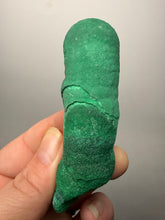 Load image into Gallery viewer, 3.3” Druzy Malachite Stalactites — Botryoidal Cave Formation | DR Congo | Collector Mineral Specimen