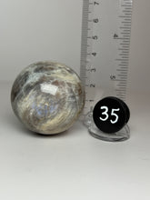 Load image into Gallery viewer, Sun and Moonstone Sphere