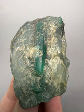 Load image into Gallery viewer, Emerald Variety Green Beryl on Matrix | Northern Bahia, Brazil | Collector Mineral Display Specimen