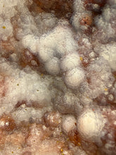 Load image into Gallery viewer, “Goblin Chalcedony” Pink & Orange Druzy Botryoidal Stalactites — Tichka Massif, High Atlas, Morocco