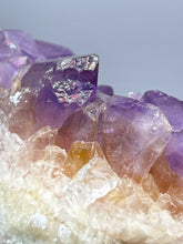 Load image into Gallery viewer, Premium Hematite-Phantom Deep Magenta Ametrine Cluster | Deccan Traps, India | Collector Mineral Specimen