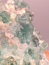 Load image into Gallery viewer, Blue Indicolite Tourmaline on Matrix – Pegmatite Mineral Specimen from Pakistan