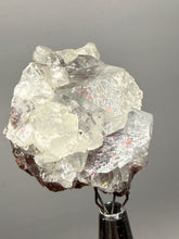 Load image into Gallery viewer, Lustrous Apophyllite over Red Heulandite (Zeolite Pocket) — Deccan Traps, Maharashtra, India