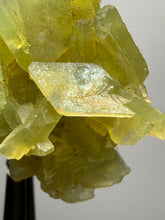 Load image into Gallery viewer, High-Grade Green Heulandite on Peach Stilbite Crystal Cluster | Deccan Traps, Maharashtra, India | Collector Mineral Specimen