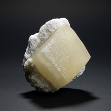 Load image into Gallery viewer, Rare Druzy Golden “Diamond” Calcite on Zeolite Matrix — Maharashtra, India | Collector Cabinet Specimen