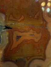 Load image into Gallery viewer, Moroccan Red and Orange Banded Agate Sahara | High Atlas | Polished