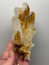 Load image into Gallery viewer, Golden Iron-Stained Himalayan Quartz Cluster | Pakistan | Collector Display Specimen