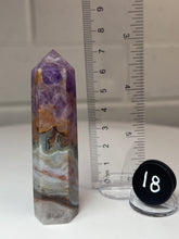 Load image into Gallery viewer, Amethyst and Agate Obelisk Tower
