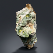 Load image into Gallery viewer, High-Grade Green Wavellite Collectors Specimen - Radiating Botryoidal Crystal Formation - Arkansas, USA