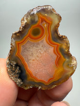 Load image into Gallery viewer, Polished Malawi Agate Half – High-Grade African Banded Agate Display Specimen