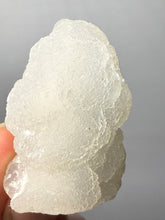 Load image into Gallery viewer, High-Grade “Dream Cloud” Druzy Chalcedony Stalactite — Maharashtra, India (Collector Display Specimen)