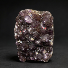 Load image into Gallery viewer, Premium Hematite-Phantom Deep Magenta Ametrine Cluster | Deccan Traps, India | Collector Mineral Specimen