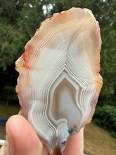 Load image into Gallery viewer, Rare Moroccan White Agate w Incredible Parallax Collected by Indigenous Nomads | Ancient Beauty from the Sahara