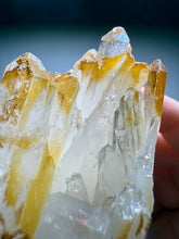Load image into Gallery viewer, High Grade Golden Iron-Stained Himalayan Quartz Cluster | Rare Pakistan Mineral Specimen | Collector Display Crystal