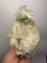Load image into Gallery viewer, Chlorite-Included Quartz Cluster (Green Phantom Quartz) – Pakistan Mineral Specimen