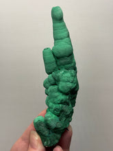 Load image into Gallery viewer, 5.5” High-Grade Malachite Stalactite “Cave” Formation | DR Congo | Mineral Collector Specimen