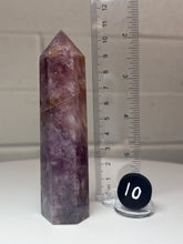 Load image into Gallery viewer, Blue Rose Quartz Obelisk Tower from Brazil • High Grade