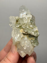 Load image into Gallery viewer, Chlorite-Included Quartz Cluster (Green Phantom Quartz) | Pakistan Mineral Specimen