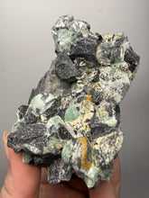 Load image into Gallery viewer, High-Grade Green Wavellite Collectors Specimen - Radiating Botryoidal Crystal Formation - Arkansas, USA