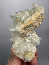 Load image into Gallery viewer, Chlorite-Included Quartz Cluster (Green Phantom Quartz) – Pakistan Mineral Specimen