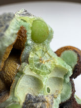Load image into Gallery viewer, Green Wavellite Cluster Mineral Specimen • Arkansas, USA